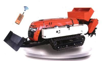 Remote Control Low Energy Consumption Multi - Function 35 Horsepower Crawler Rotary Tiller