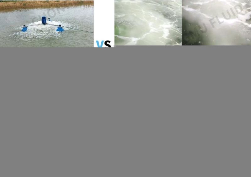 Submersible Fish Shrimp Prawn Pond Aerator Oxygen Increase Equipment