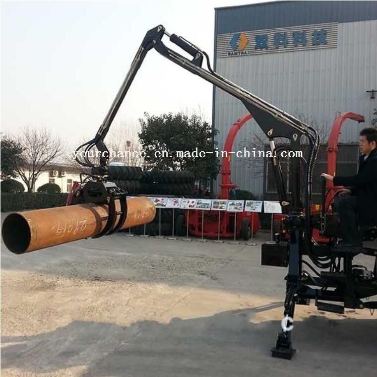 Hot Sale Forestry Tool Cr02 Log Crane Max. Reach 3.5m Lift Capacity 400kgs for 10-25HP Tractor