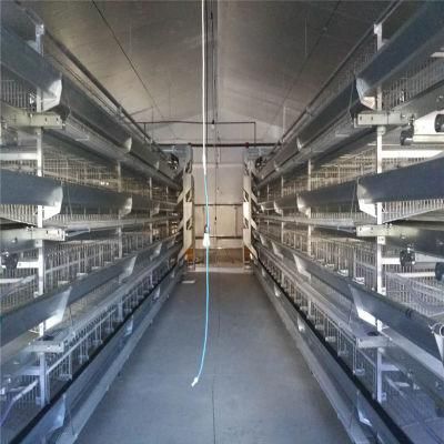 Prefab/Prefabricated Steel Structure Poultry House with Automatic System