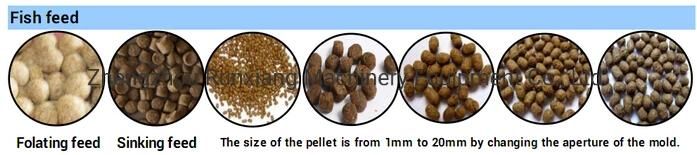 Price Chicken Goat Shrimp Rabbit Cattle Catfish Poultry Animal Feed Floating Fish Feed Pellet Machine