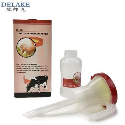 After Use with Brush for Disinfecting Cow Teat DIP Cup