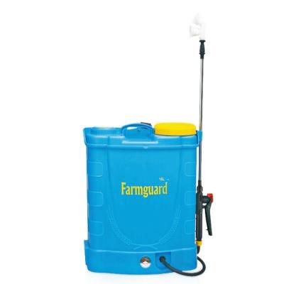 16 Liter Agriculture Battery Operated Water Pump Sprayer Backpack Sprayers 12 Volt Lawn Sprayer