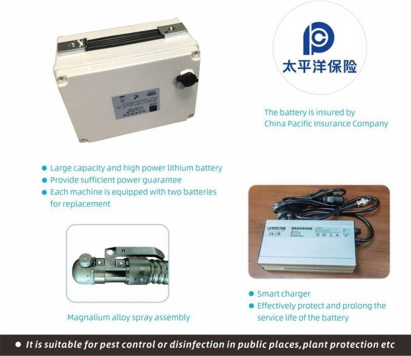 OEM Custom Wholesale Pco Samsung Battery Knapsack Ulv Sprayer