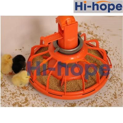 Chicken House Automatic Pan Feed Line System with Feed Auger for Poultry Farm