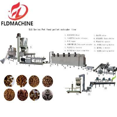 1-1.2t/H Fish Feed Manufacturing Machinery Floating Fish Pellet Production Line