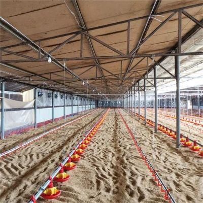 Closed Nigeria Environmental Control Poultry House Broiler Pen Chicken Shed