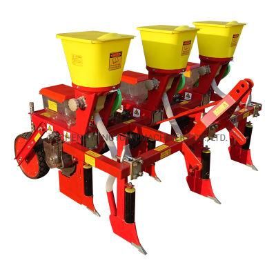 4 Rows Corn Maize Planter Seeder with Fertilizer