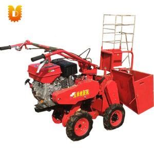 Walking Behind Diesel Engine Tractor Small Type Corn Harvester Mini Maize Harvester