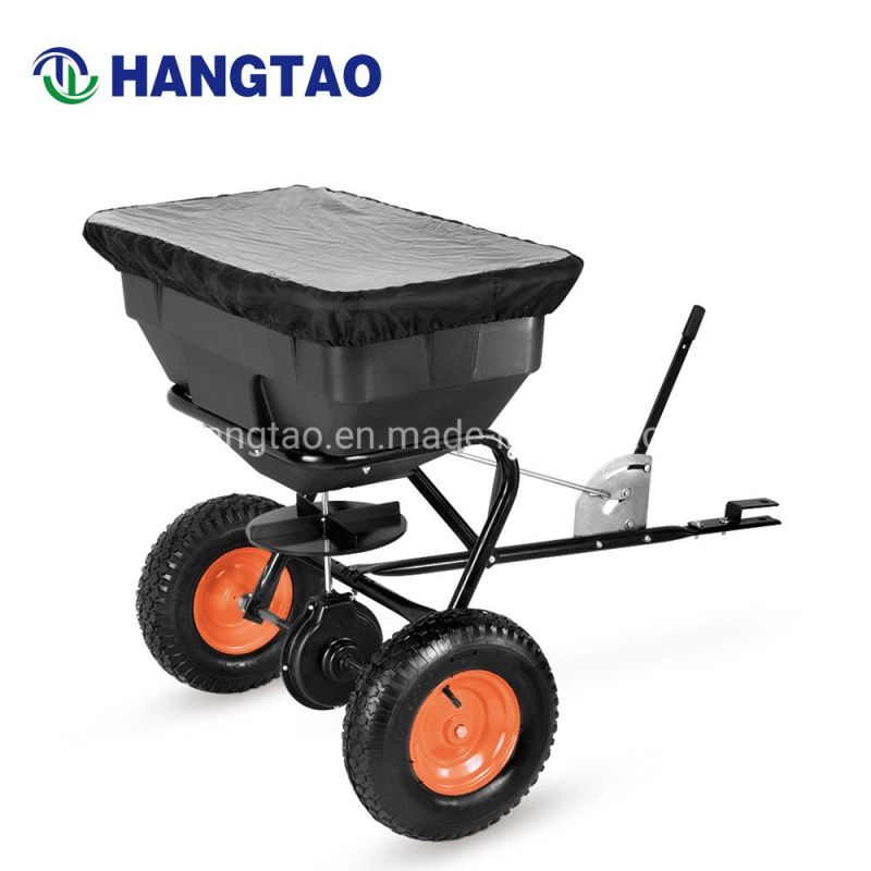 Walk Behind Seed/Salt/Fertilizer Spreader for Garden and Farm