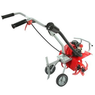 Um New Hand Push Plow 62cc 2 Stroke Agricultural Machine Tiller Weeder