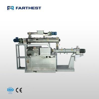 Floating Fish Feed Palletizer Twin Screw Extruder Machine