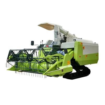 Big Rubber Track Combine Harvester in Colombia