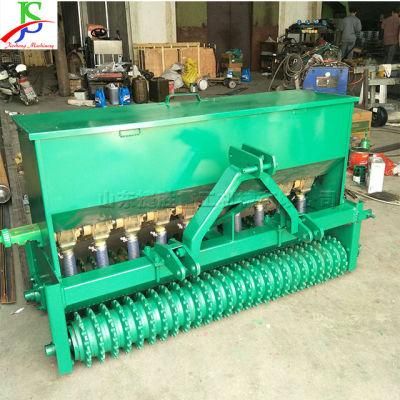 Wholesaler Price Tractor Traction Type Seedless Lawn Seeding Lawnseeder Lawn Planting Machine