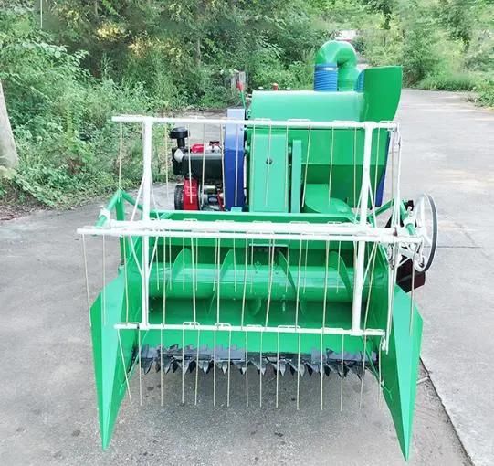 Factory Supply Cheap Mini Reaper Wheat Cutting Combine Harvester for Sale