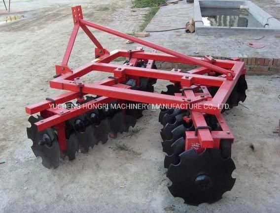 Hongri Agricultural Machinery Tractor Mounted Opposed Disc Harrow