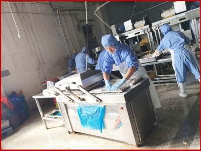 Automatic Vacuum Packing Machine of Chicken Meat for Poultry Processing