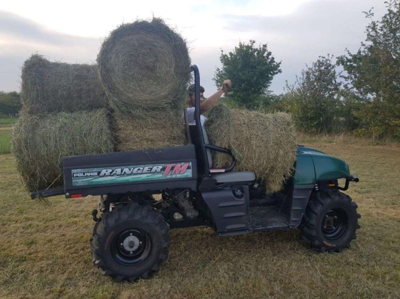 High Efficient Tractor Machine Baler Press Round Automatic Baler