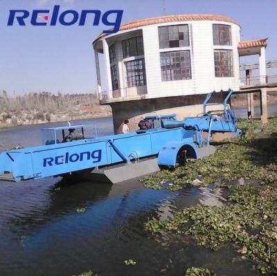 Water Hyacinth Floating Seabed Plant Removal Cleaning Harvester