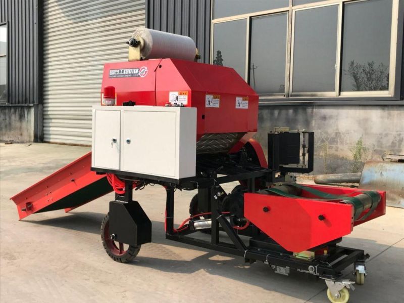 Factory Manufacturer Electric Corn Silage Baler