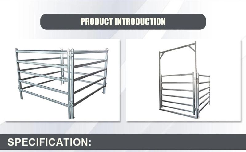 High-Strength Livestock Metal Fence Board Cattle Fence Supplier