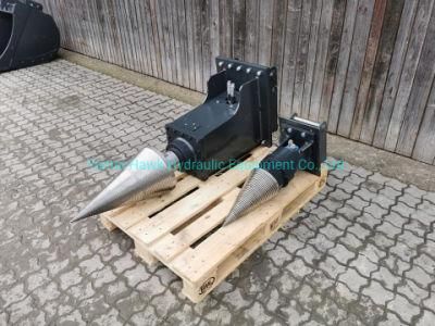 Skid Steer Attached Hydraulic Screw Cone Log Splitter
