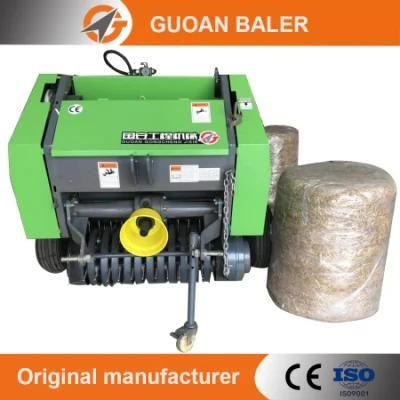 Walking Tractor Reliable Price Small Round Hay Grass Silage Baler Machine