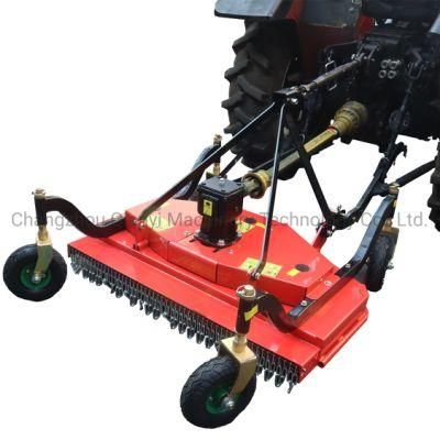 3 Point Hitch Farm Tractor Finishing Mower with 4 Moving Wheels
