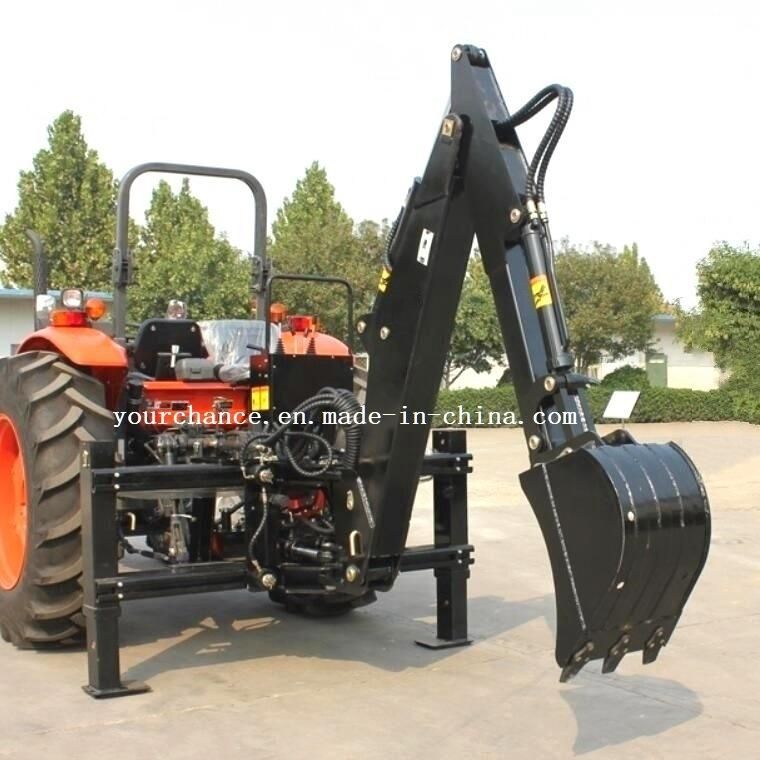 Tip Quality Advance Excavating Machine Lwe Series Pto Drive Side Shift Backhoe for 20-180HP Wheel Tractor