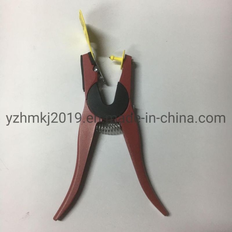 Animal Livestock Electronic Visual Ear Tag Applicator Tagger Plier