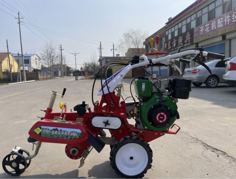 Diesel Engine Full Chain Ridging Tiller Agricultural Machinery for Ginger