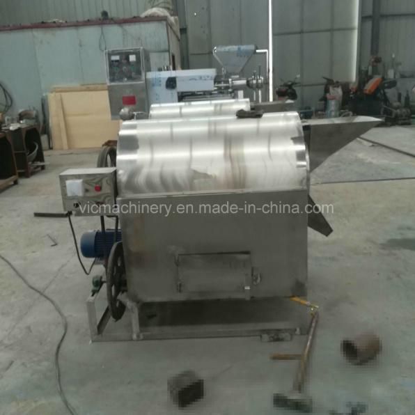 Cooking oil processing machine 300kg/h peanut roaster