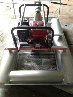 Lotus Root Excavator Petrol-Powered Agricultural Lotus Root Harvester Floating Lotus Root Digging Machine