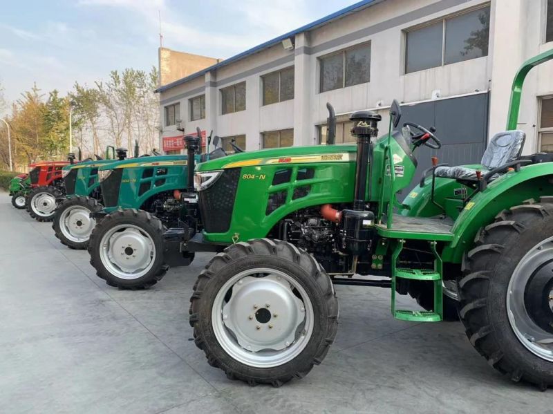 Be in Great Demand Global Version Made in China Small Farm Tractor 4WD 50HP with Fan Cab