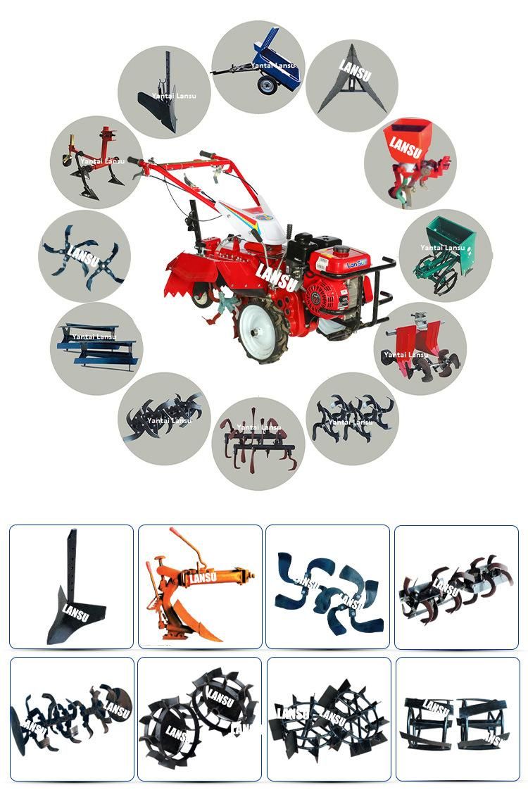 Mini Tiller/Power Tiller/Small Agricultural Cultivator Power Tiller Weeder