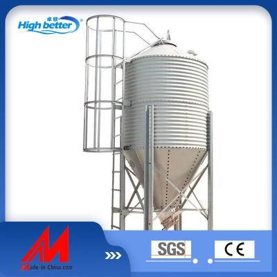 China Manufacture Galvanized Steel Poultry Livestock Pig Farm Feed Silo