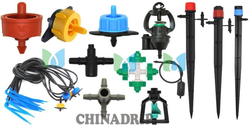 Drip Irrigation Bent Arrow Dripper with Tube and PC Dripper for Garden DIY Kits