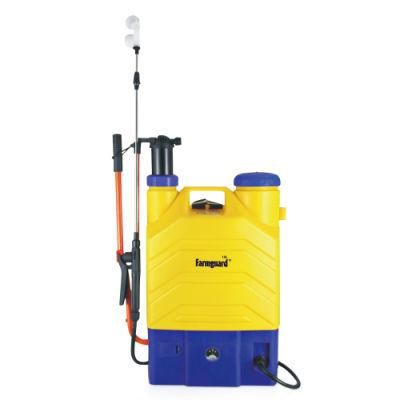 16L Garden Tool Weed Pesticide Knapsack Electric Battery Hand 2 in 1 Pump Power Pressure Sprayer
