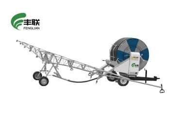 Jp90-300 Drainage Irrigation Machinery Auto Roll-up Hose Reel Irrigation System