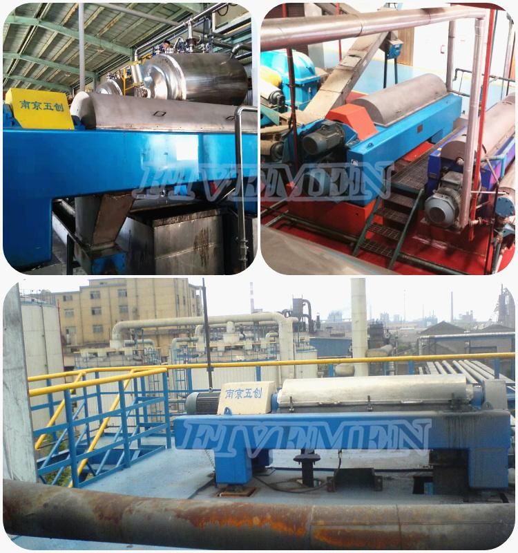 Continuous Farm Animal Manure Dewatering Decanter Separator Centrifuge