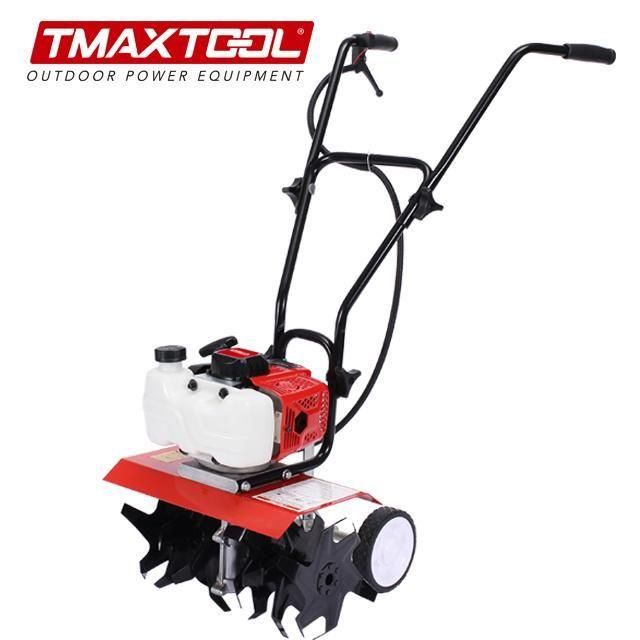 New Eurov Engine 65cc Teammax Gasoline Power Mini Tiller