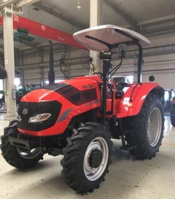 Tractor 100HP 4WD Farmlead Farm Tractors with Yc Turbo Perkins Engine Technology