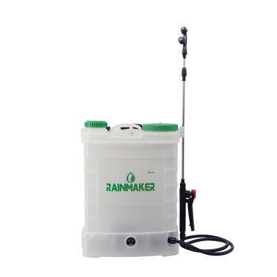 Rainmaker 16L Rechargeable Knapsack Plastic Pesticide Battery Operated Sprayer