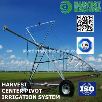 Chinese Water Saving Agriculture Center Pivot Irrigation Equipment with Big End Gun