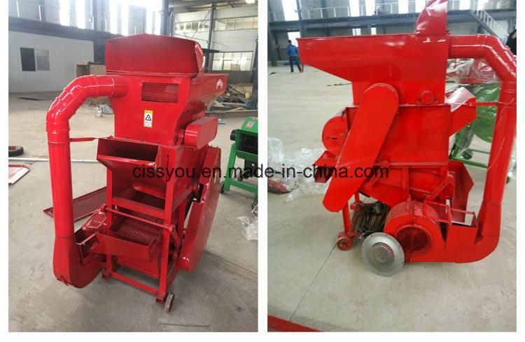 China Diesel Engine Peanuts Shelling Peanut Sheller Peeling Machine