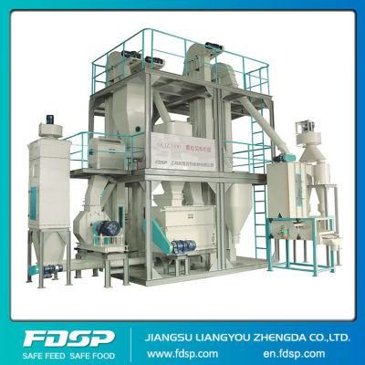 Small Feed Line Poultry Feed Pellets Production Line