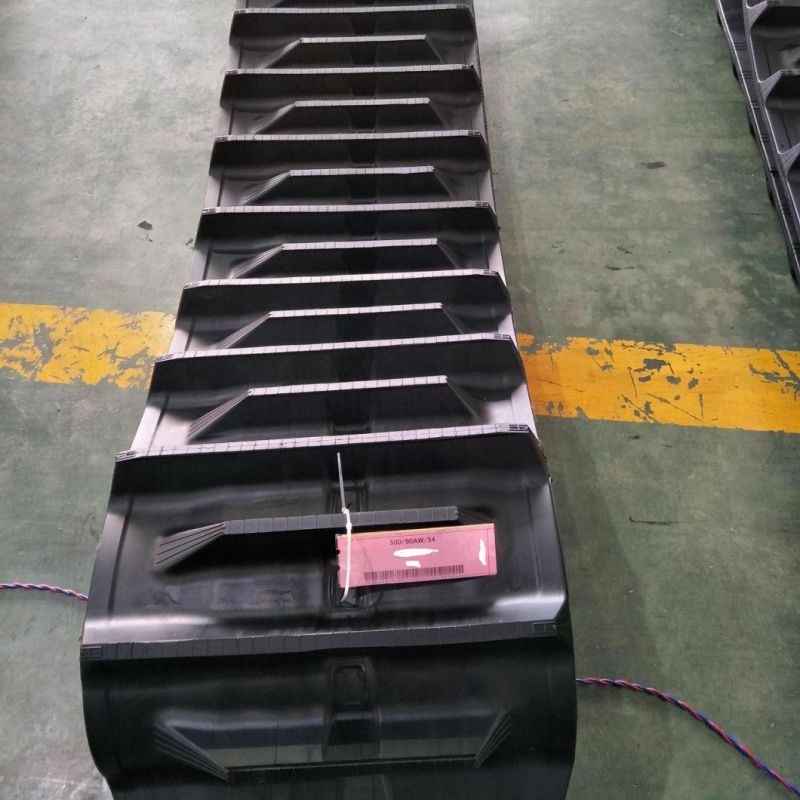 Harvester Rubber Track Agriculture Crawler 500*90aw*54