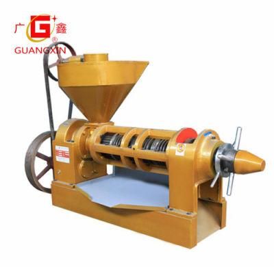 Hot Cold Flax Seeds Oil Milling Machine Guangxin Single Oil Press Machine