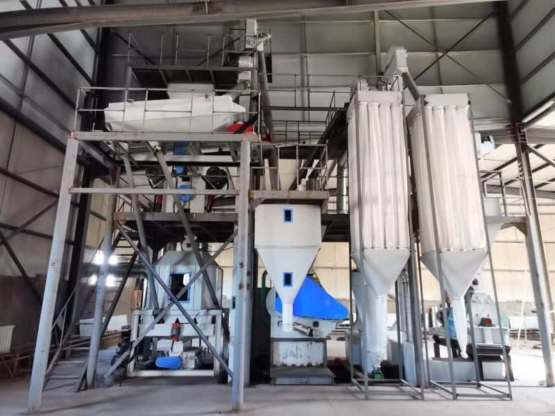 Advanced Small Poultry Feed Mill/Poultry Feed Pellet Machine/1-2tph Pellet Production Line