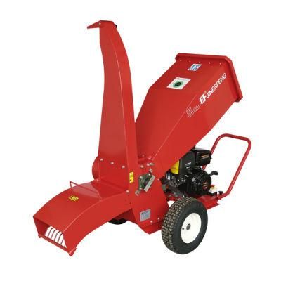 Gasoline 15HP Branch Shredder Woodchipper with EU5 Loncin Engine